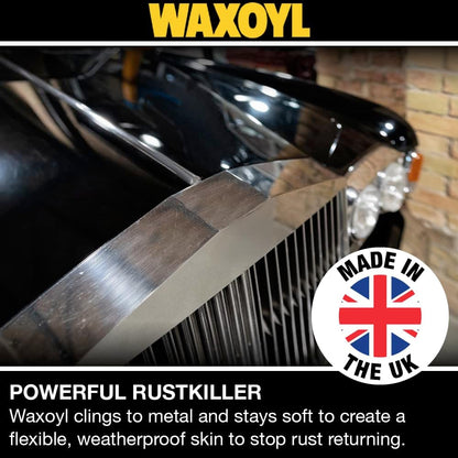 Hammerite Underbody Seal With Waxoyl. One Coat Rust Inhibitor 500Ml Tin