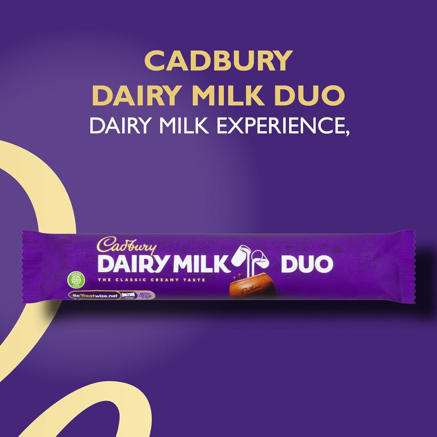 Cadbury Dairy Milk Duo Chocolate Bars | 36 x 54.4g
