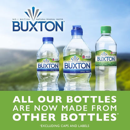 Buxton Still Mineral Water 50cl Plastic Bottles (Pack of 24)