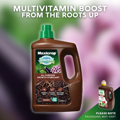 Maxicrop Original Seaweed Extract Organic Plant Growth Stimulant 2.5L