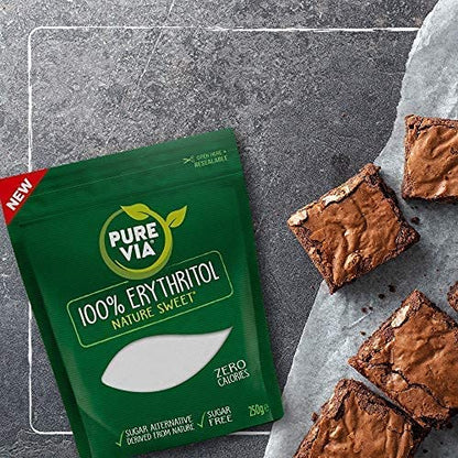 Pure Via 100% Erythritol Nature Sweet 250g {Halal & Gluten Free}