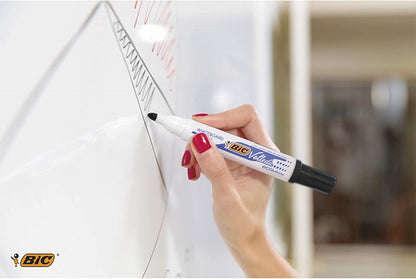 Bic Velleda 1701 Whiteboard Marker Bullet Tip Black (12 Pack) 1199170109