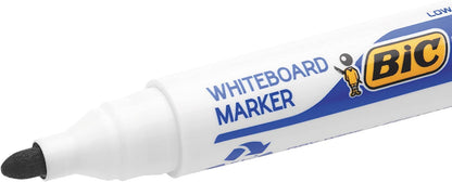 Bic Velleda 1701 Whiteboard Marker Bullet Tip Black (12 Pack) 1199170109