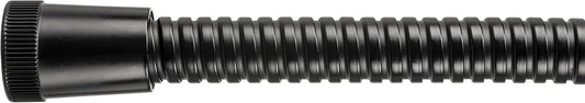 Croydex 1.75M Stainless Steel Hose Matt Black AM159021