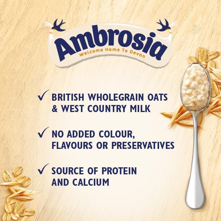 Ambrosia Original Ready-to-Eat Porridge Pots | 6 x 210g