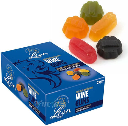 Lion Famous Original Wine Gums - 2kg Box