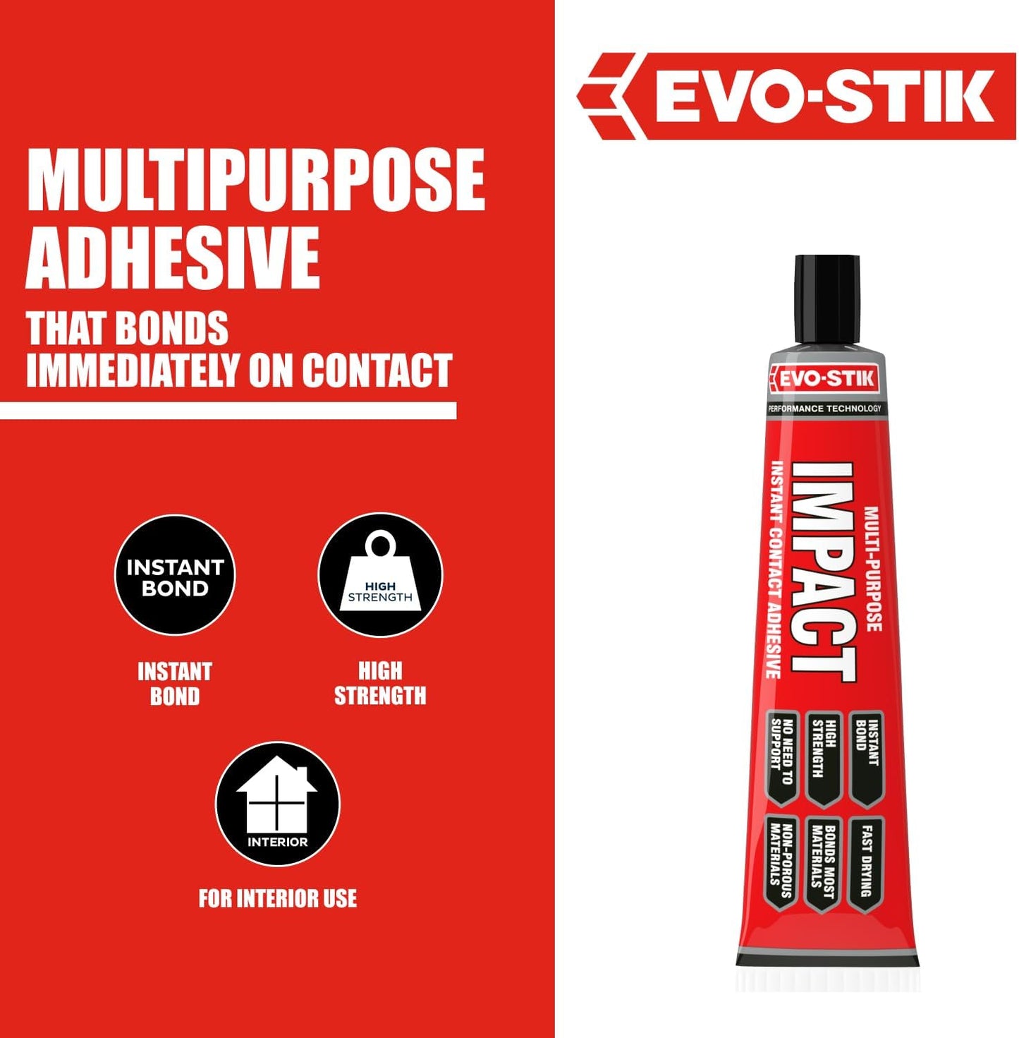 EVO-STIK Impact Adhesive 65g Tube