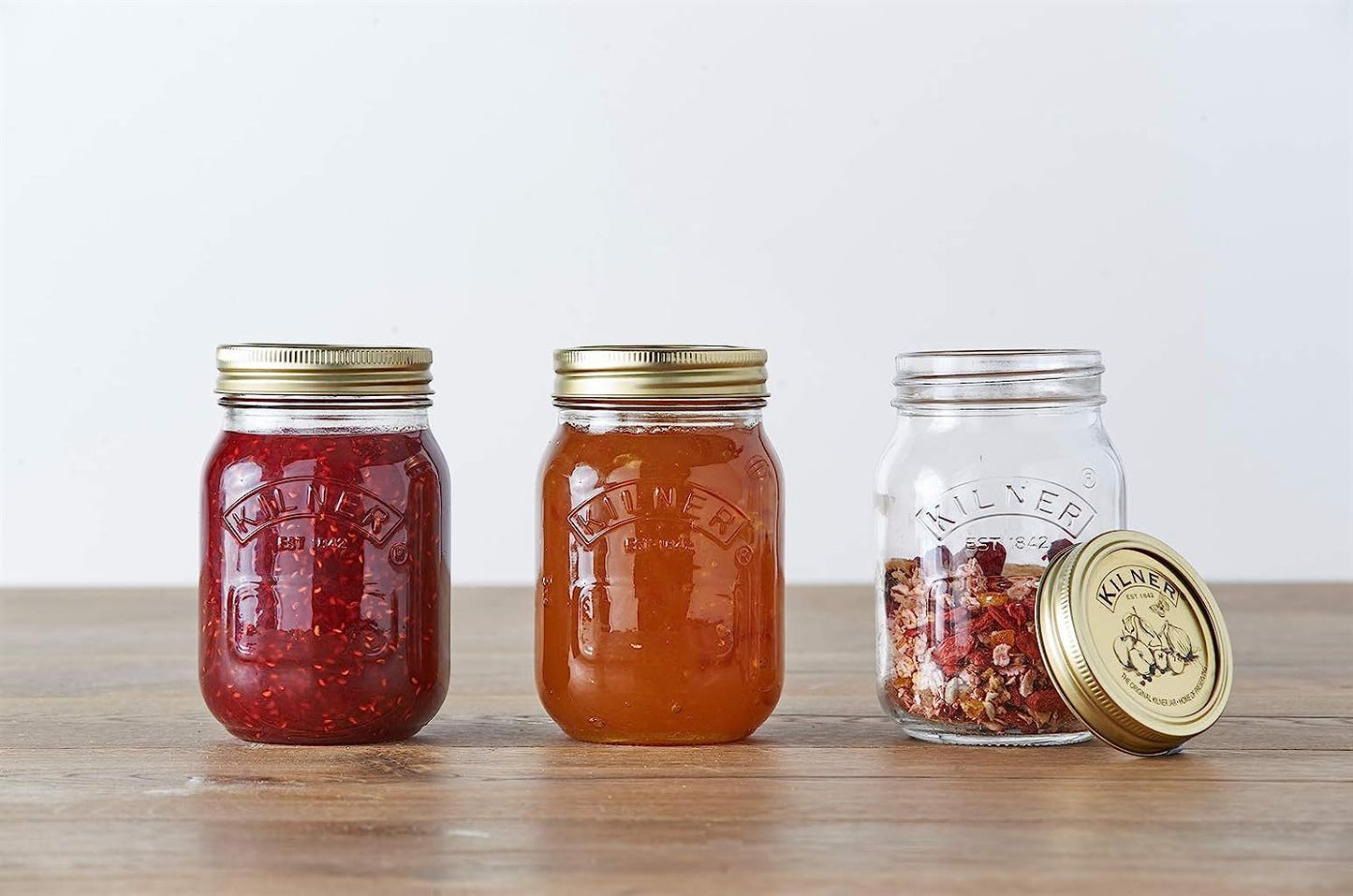Kilner Small 0.25L Screw Top Preserve Glass Storage Jar (0025.402)