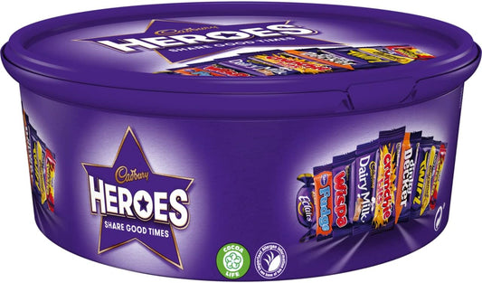 Cadbury Dairy Milk Heroes Tub, 475g