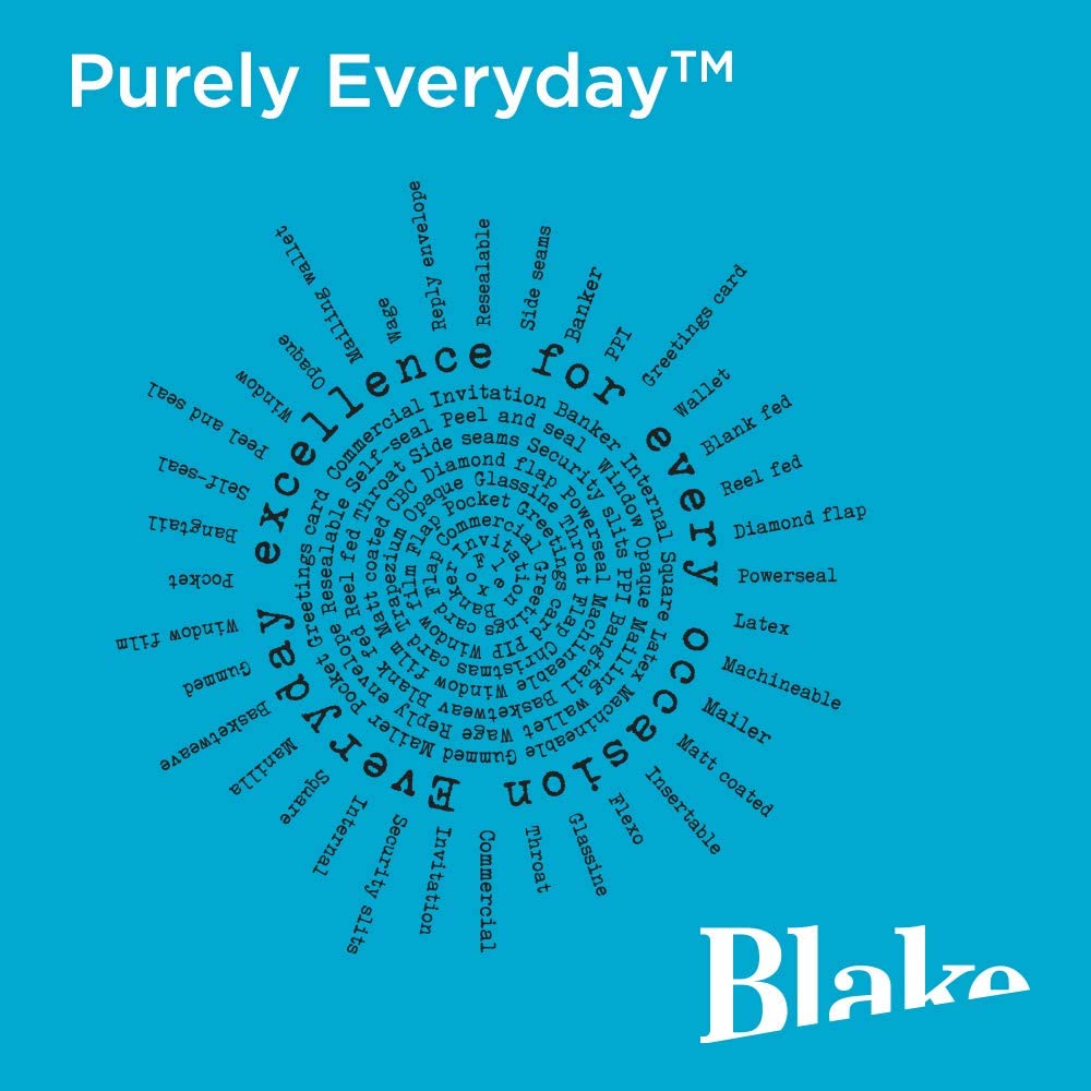 Blake PurelyEveryday Dl 90gsm Self Seal White Envelopes (Pack of 1000)
