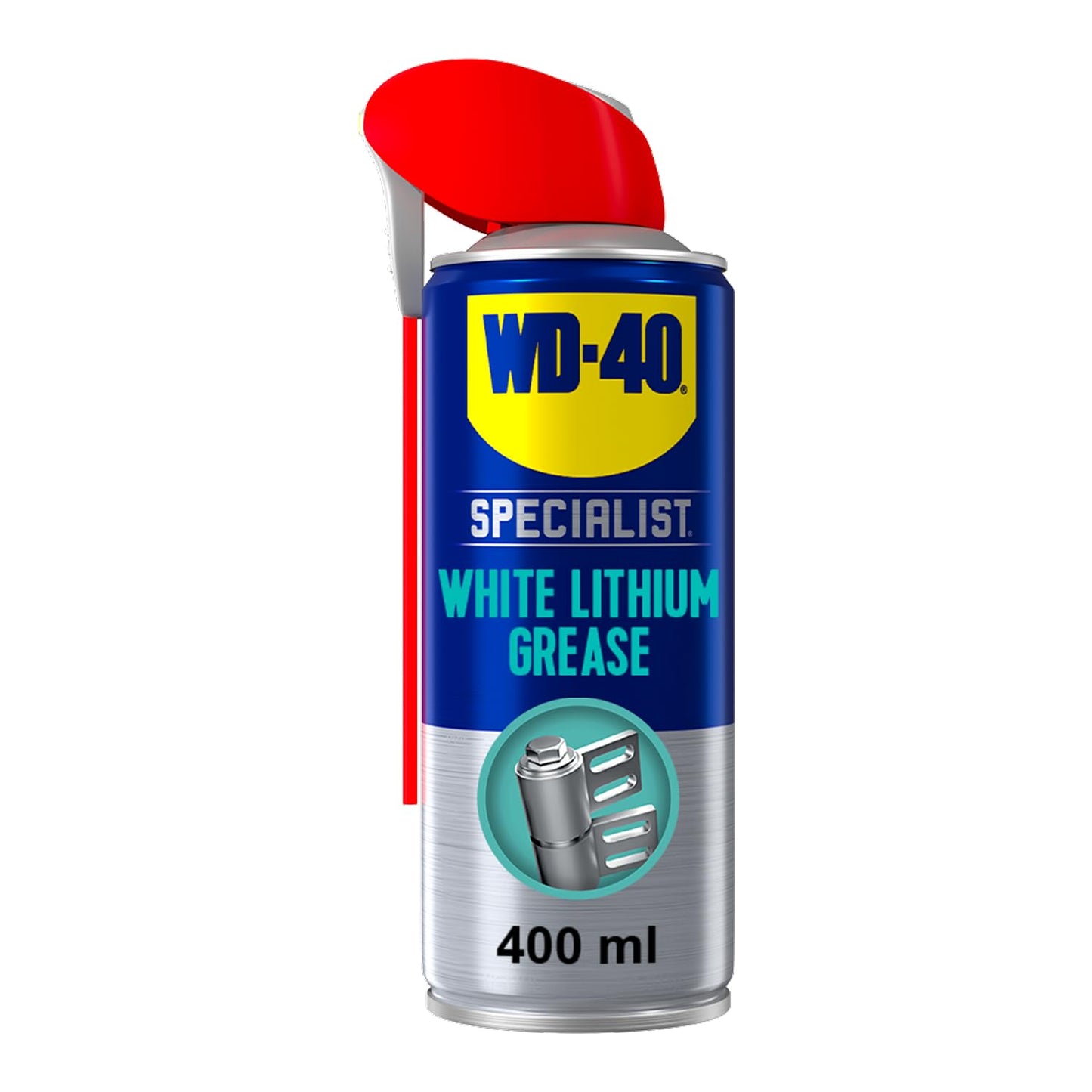 WD-40 Specialist White Lithium Grease Spray, 400ml.