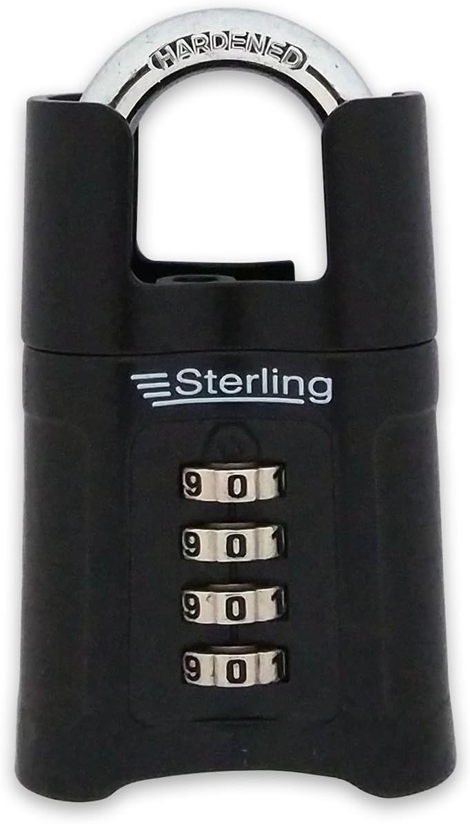 Sterling CPL155C Combination Padlock, Zinc Alloy, 9.5 cm*5.3 cm*2.8 cm