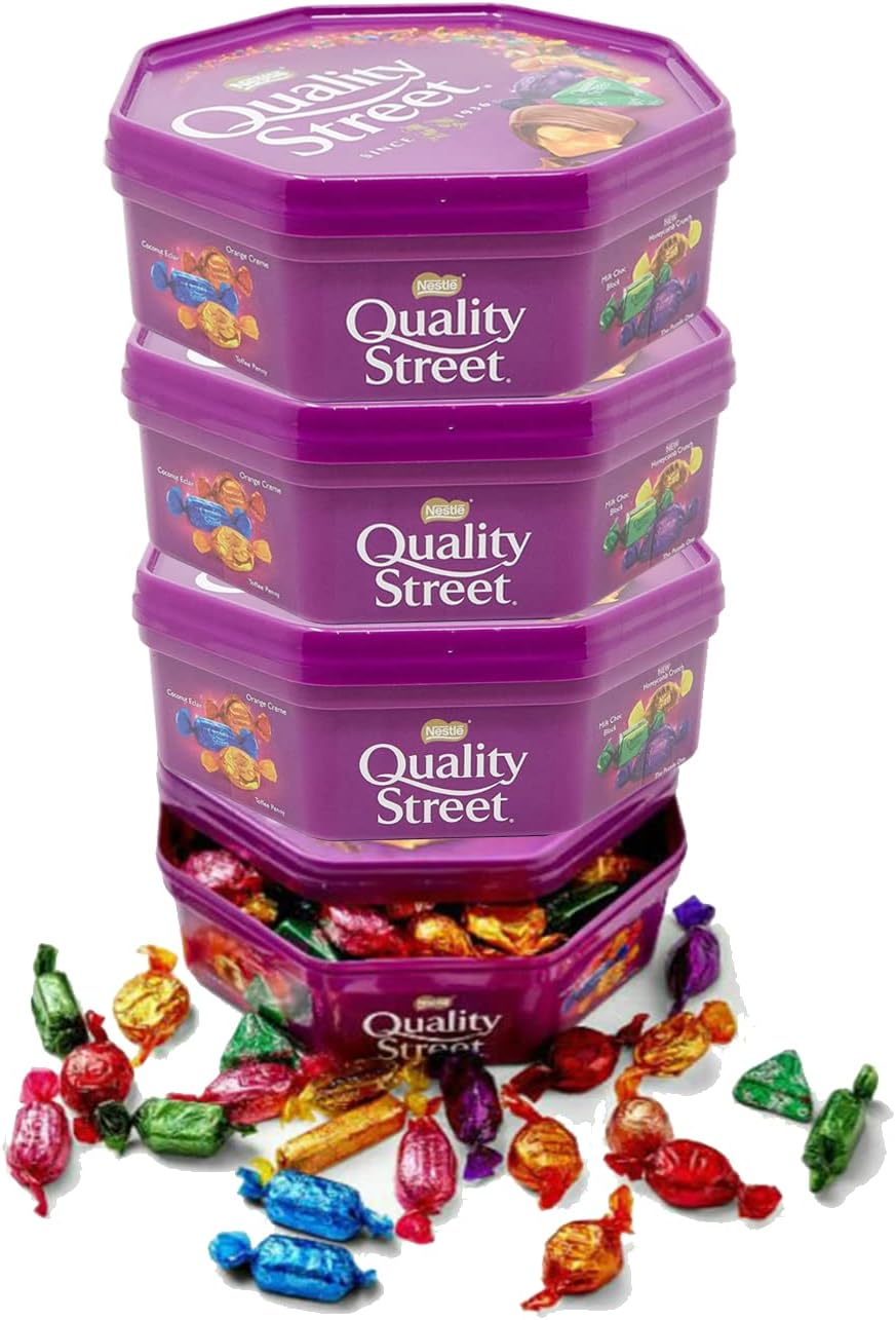 Quality Street Assorted Milk Chocolate Sweets, 550g, New 2025