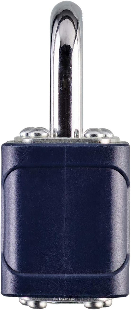 Henry Squire Stronglock Laminated Open Shackle 4 Pin Double Locking Padlock, 38mm