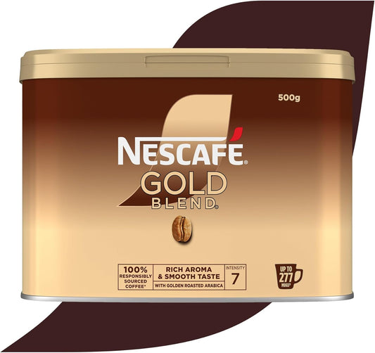 Nescafe Gold Blend Freeze Dried Instant Coffee 500g