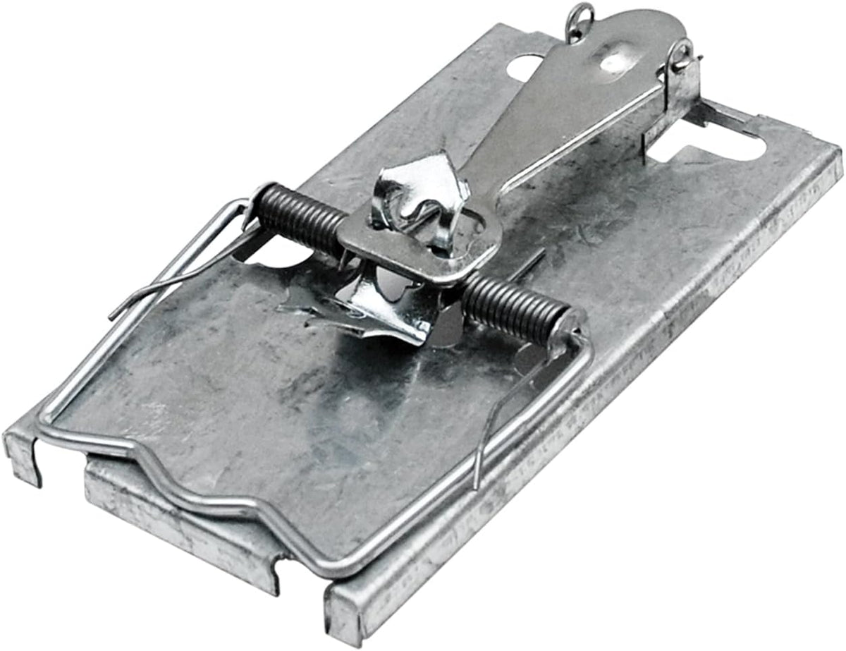 The Big Cheese Galvanised Metal Reusable Ultra Power Mouse Traps 2 Pack