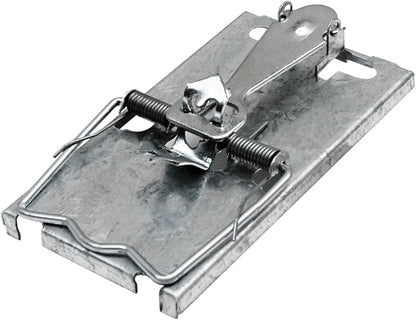 The Big Cheese Galvanised Metal Reusable Ultra Power Mouse Traps 2 Pack