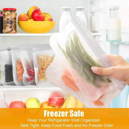 Ziploc Freezer Variety Bags | 4 Sizes | Microwave Compliant |  347 Pack