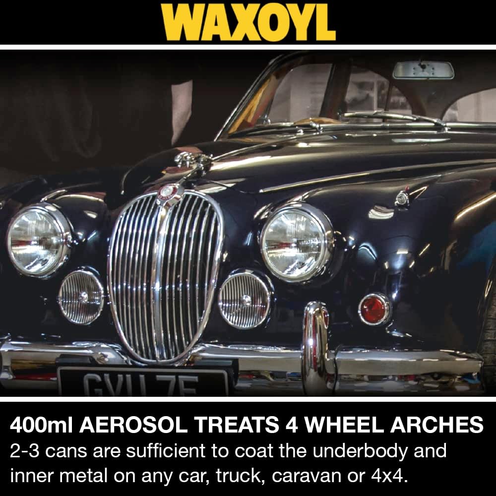 Hammerite Waxoyl Car Underseal and Rust Protection 400ml