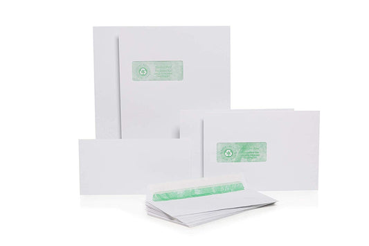 Basildon Bond C5 White Windowed Peel & Seal Envelopes 500's