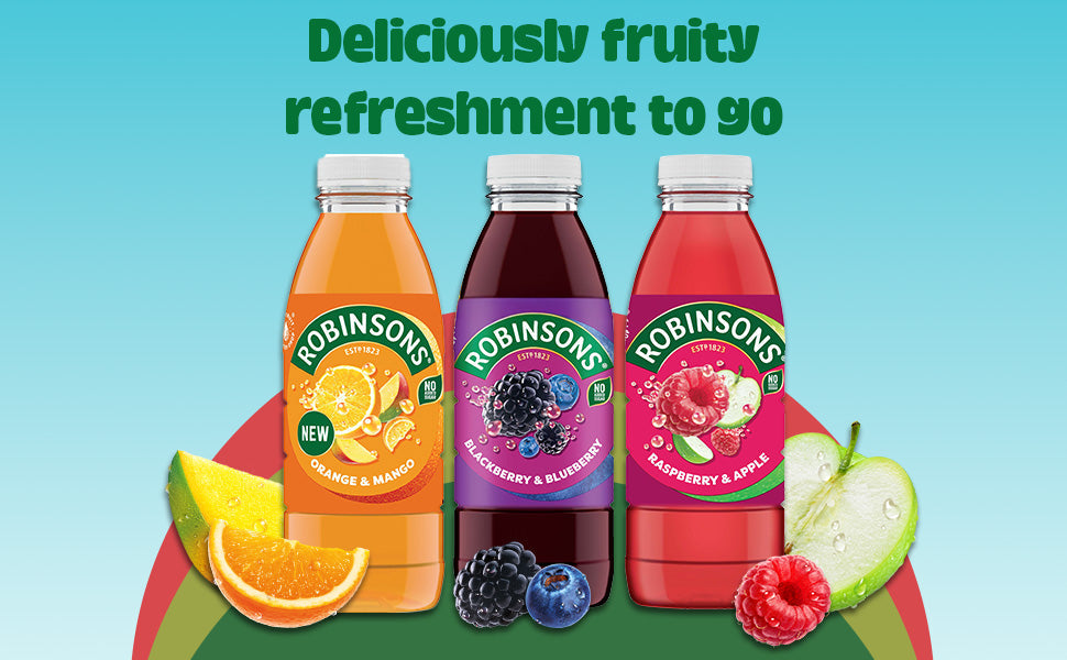 Robinsons Ready to Drink Raspberry/Apple 500ml (Pack of 12)