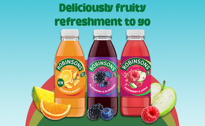 Robinsons Ready to Drink Raspberry/Apple 500ml (Pack of 12)