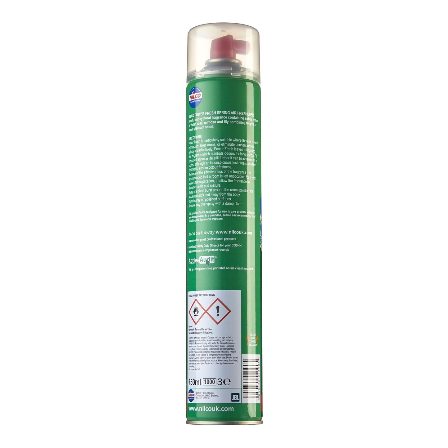 Nilco H12 High Power Fresh Spring Bouquet Air Freshener 750ml - UK BUSINESS SUPPLIES
