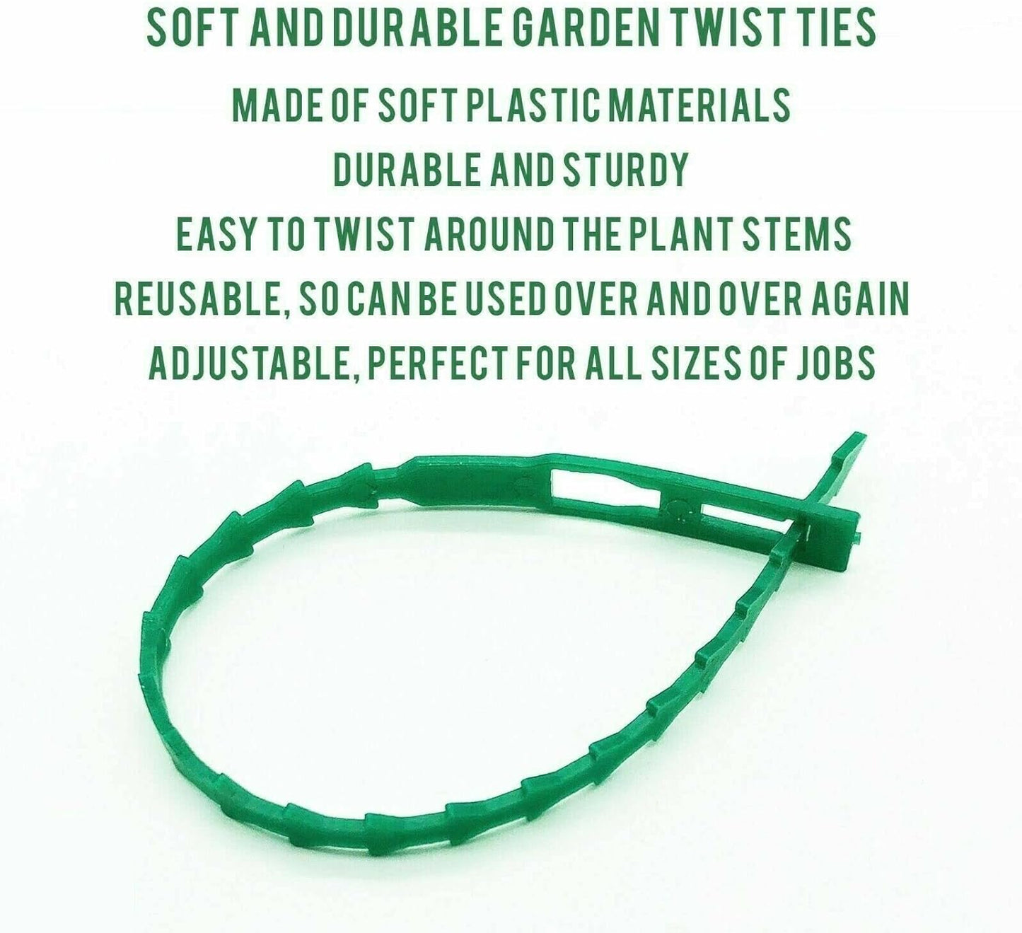 Ambassador Adjustable Plant Ties 12.5cm Pack 50's