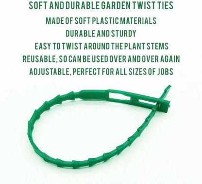 Ambassador Adjustable Plant Ties 12.5cm Pack 50's
