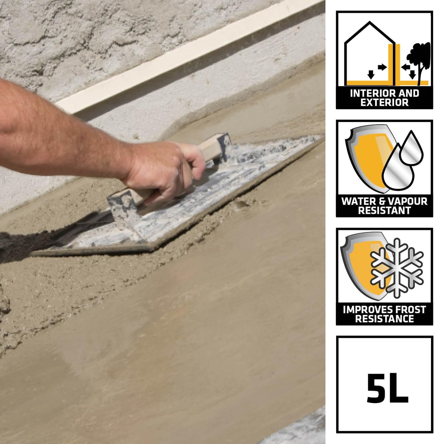 Sika SikaBond SBR Waterproof General Purpose Bonding Agent | 1 x 5 Litre