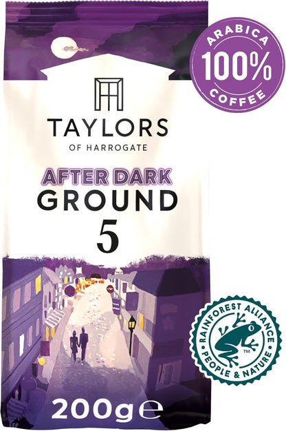 Taylors of Harrogate After Dark Ground Coffee 200g