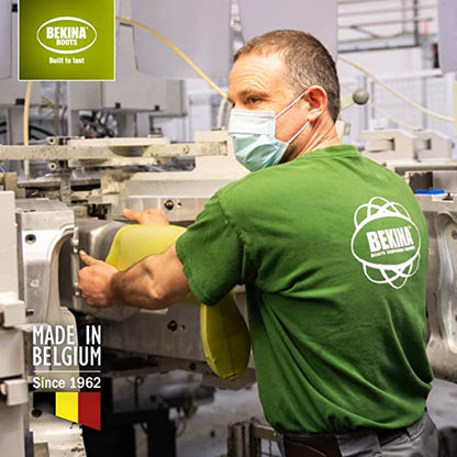 Bekina Easygrip Full Safety Boot White  {All Sizes}