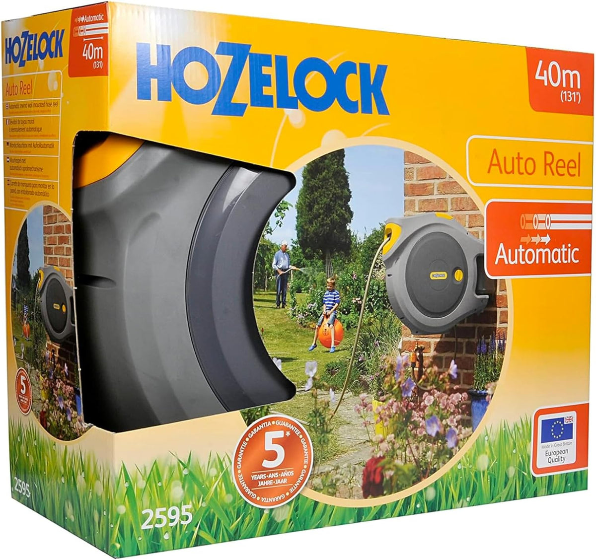 Hozelock - Auto Reel Wall-Mounted 40M 2595R8000