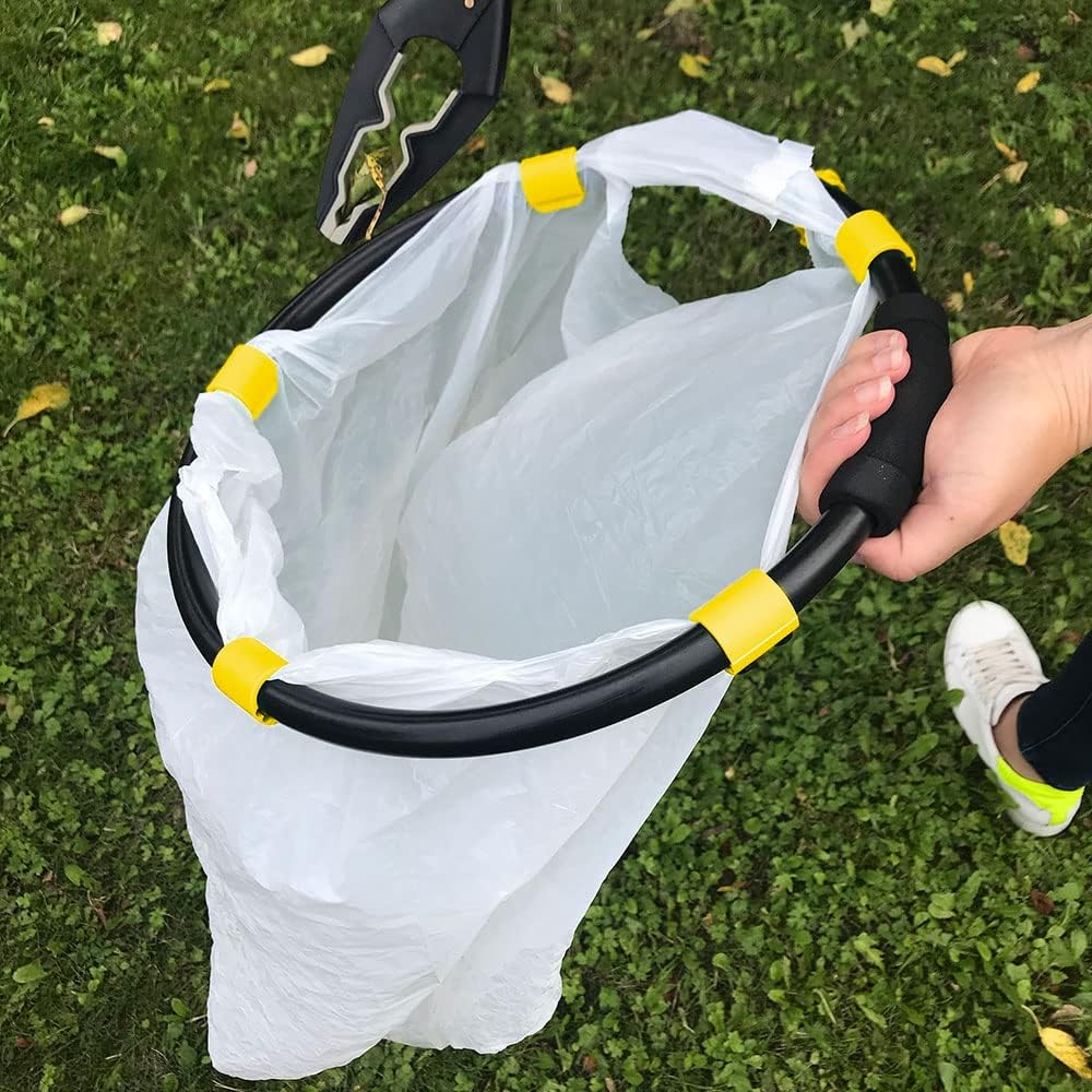 Defenders Handy Bin Bag Holder, For Gardening & Litter Picking, Lightweight & Reusable