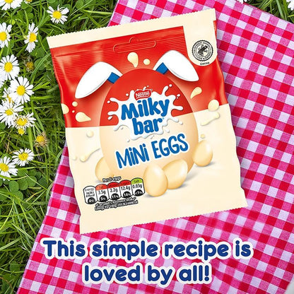 Milkybar White Chocolate Easter Mini Eggs Sharing Bag 80g
