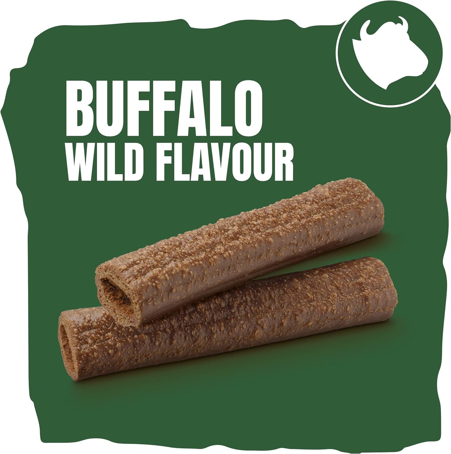 Adventuros Dog Treats Sticks Buffalo Wild 120g