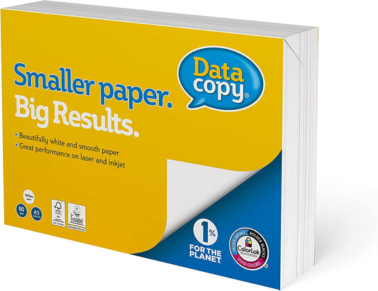 Data Copy Everyday A5 80gsm White Paper 1 Ream (500 Sheets)