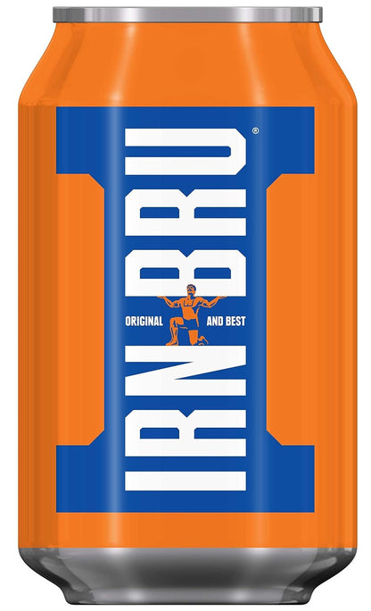 Barrs Irn Bru 330ml Cans (Pack of 24)