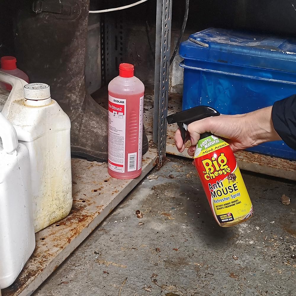 The Big Cheese Anti Mouse Refresher Spray - 500Ml
