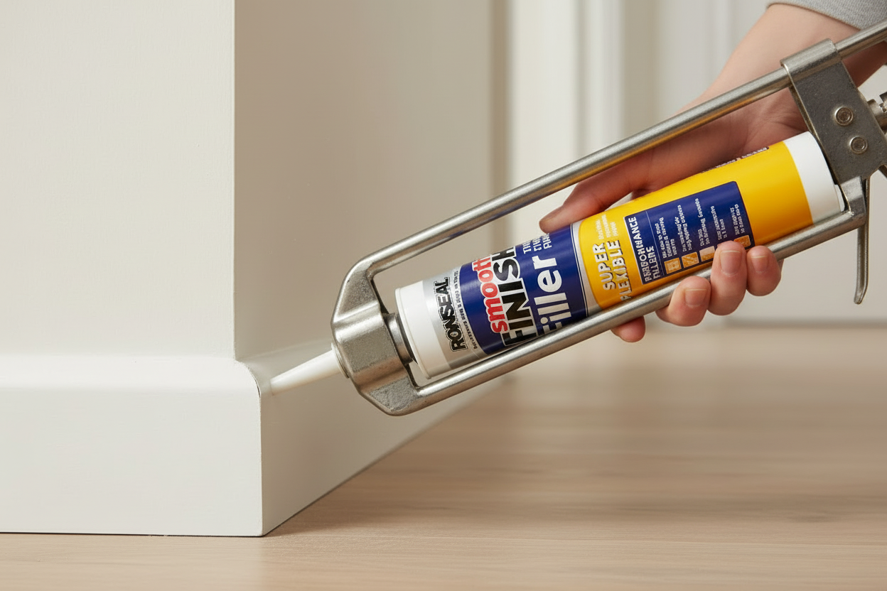 Ronseal 36560 Smooth Finish Super Flexible Filler Cartidge 300 Ml