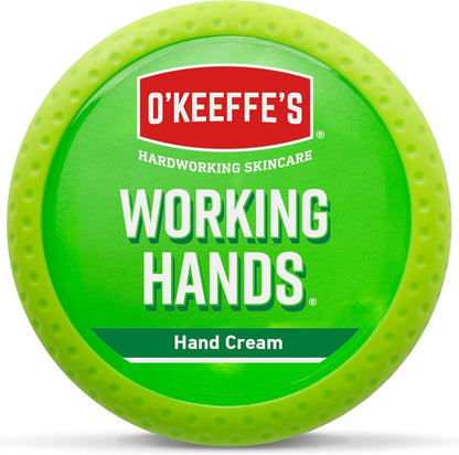 O’Keeffe’s Working Hands | Hand Cream for Extremely Dry, Cracked Hands | 96g Jar