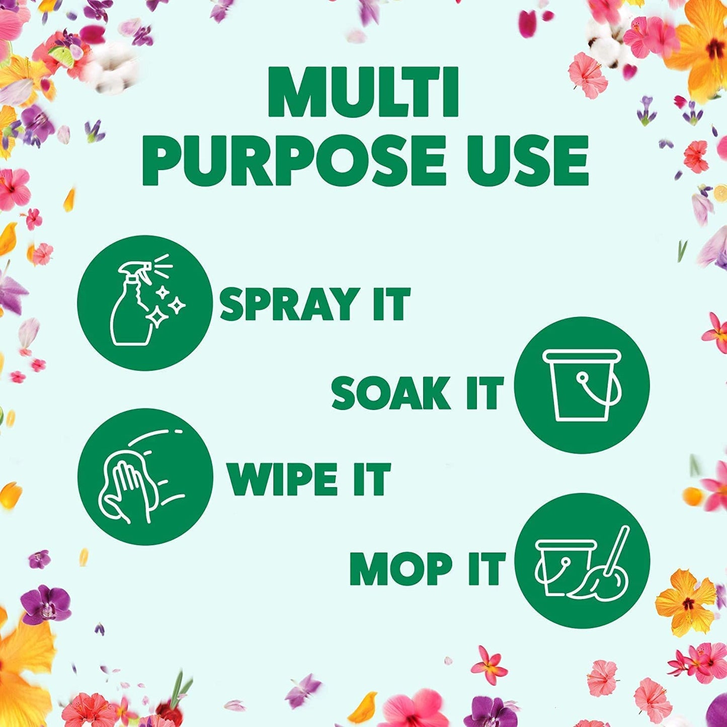 Zoflora Concentrated Multipurpose Disinfectant & Odor Eliminator, 3 in 1 Action, 500 ml, Lemon Zing