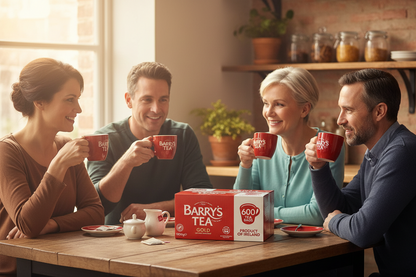 Barry's Gold Teabags 100% Black Tea. Expertly Blended in Ireland 600 Per Box