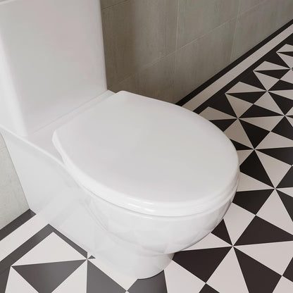 Croydex Constance Flexi-Fix White Universal Toilet Seat Soft Close