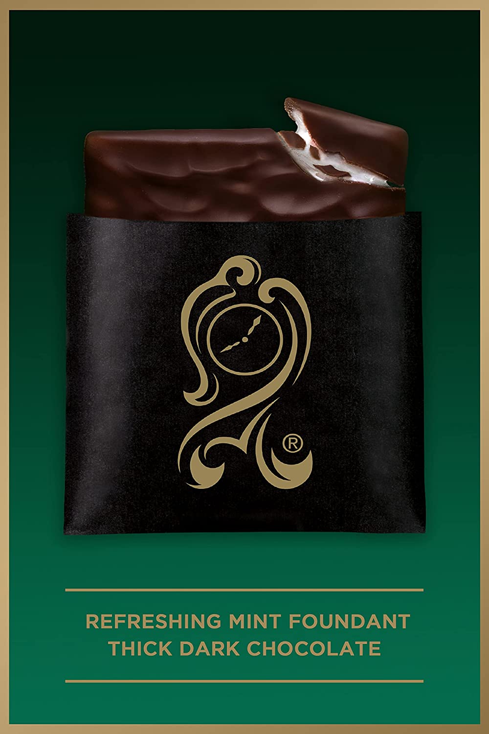 AFTER EIGHT - Dark Mint Chocolate Thins Carton of Mint Chocolates, 300g (Pack of 1)