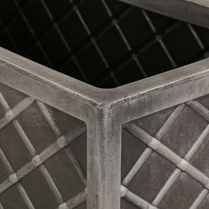 Fixtures Lazio Pewter 70cm Trough UK Manufactured - UK BUSINESS SUPPLIES