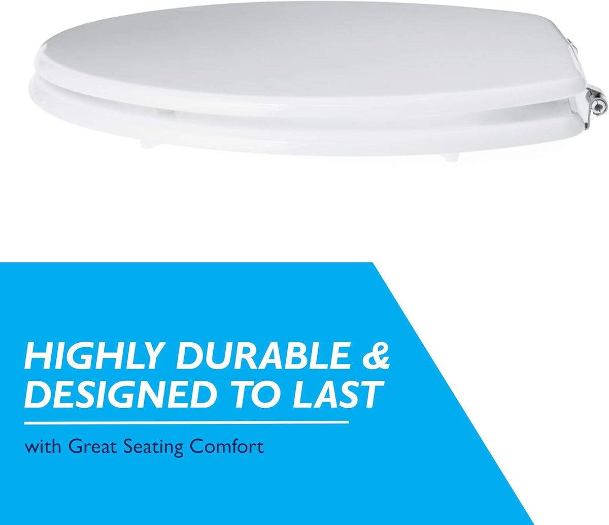 Blue Canyon Wooden Toilet Seat High Gloss Finish White