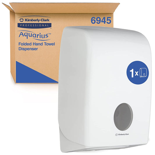 Aquarius Hand Towel Dispenser 6945 Plastic White