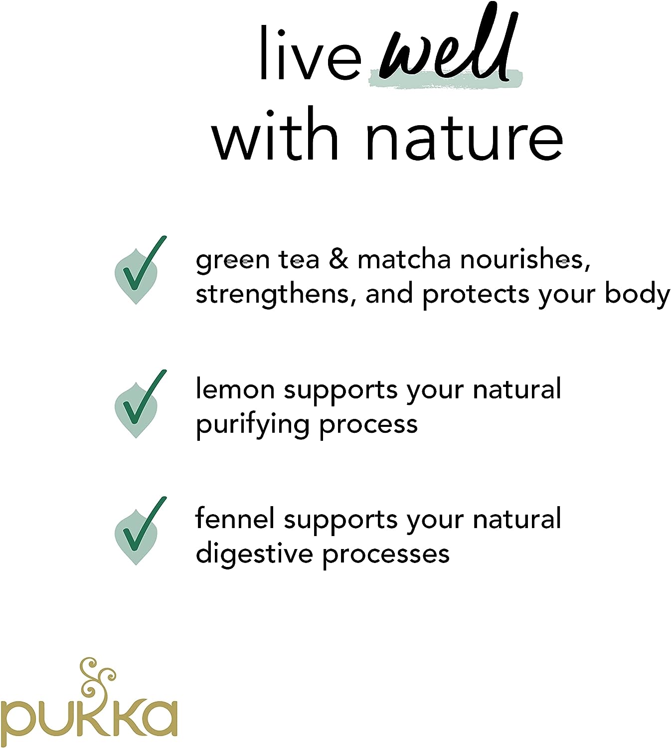 Pukka Tea Clean Matcha Green Organic Individually Wrapped Enveloped Tea 20's