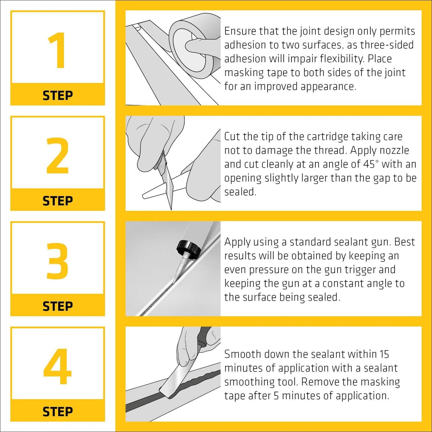 Everbuild General Purpose Silicone White 280ml